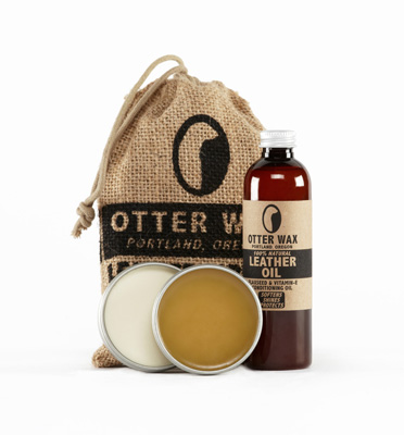 Otter Wax Leather Care Kit All-Natural Leather Care Products – Guys And  Dolls Shoe Care