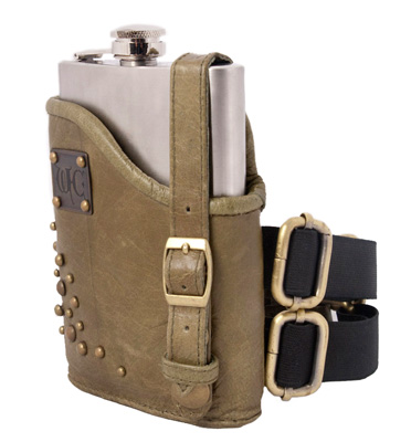 hip flask garter belt Amazon.com | 3 Piece Flask Set - White Garter Belt, 3 oz Flask and Funnel -  Front Engravable for Personalized Gift - Stainless Steel, Screw-On Cap,  Leakproof main image 1