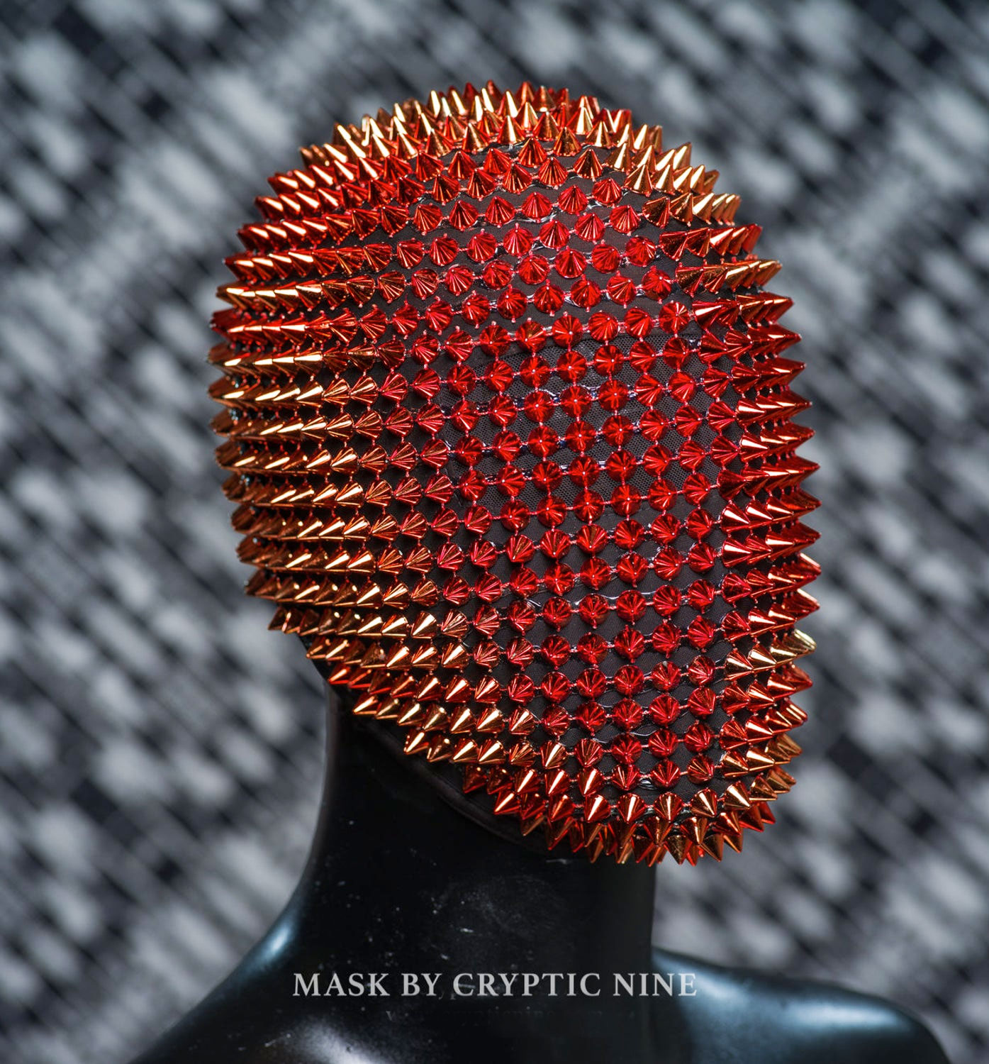 Cryptic 9 Red Fury Full Face Mask : Delicious Boutique