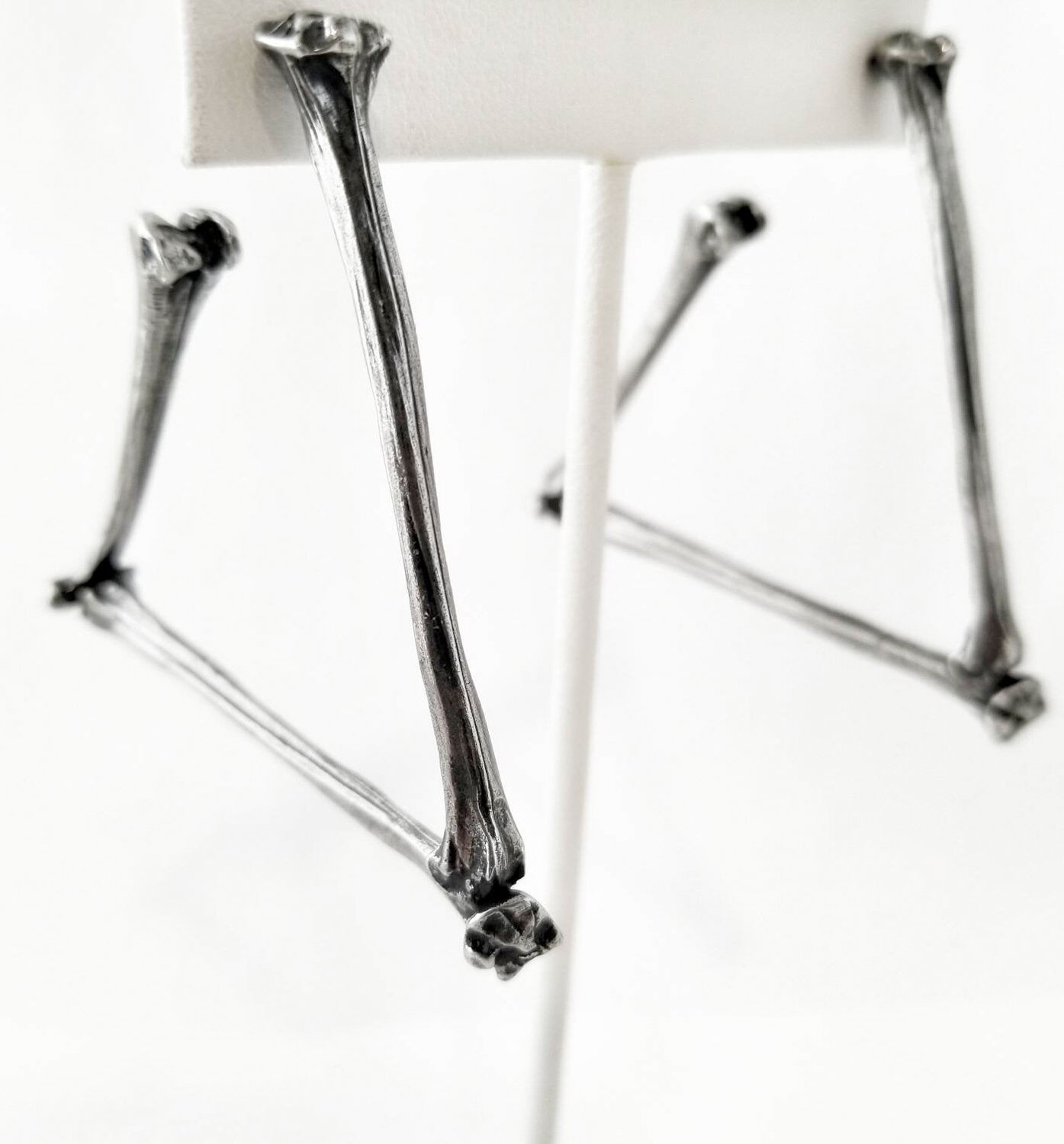 Shop Triangle Bone Hoop Earrings