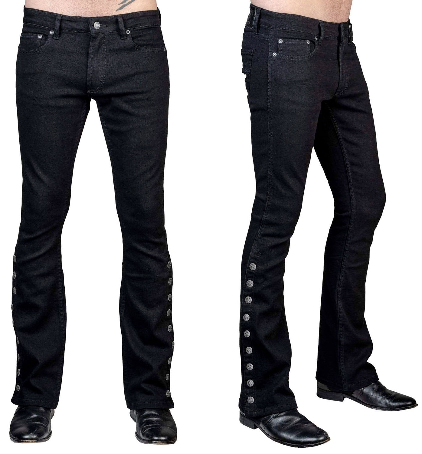 Wornstar Clothing Hellraiser Waxed Denim Stage Jeans