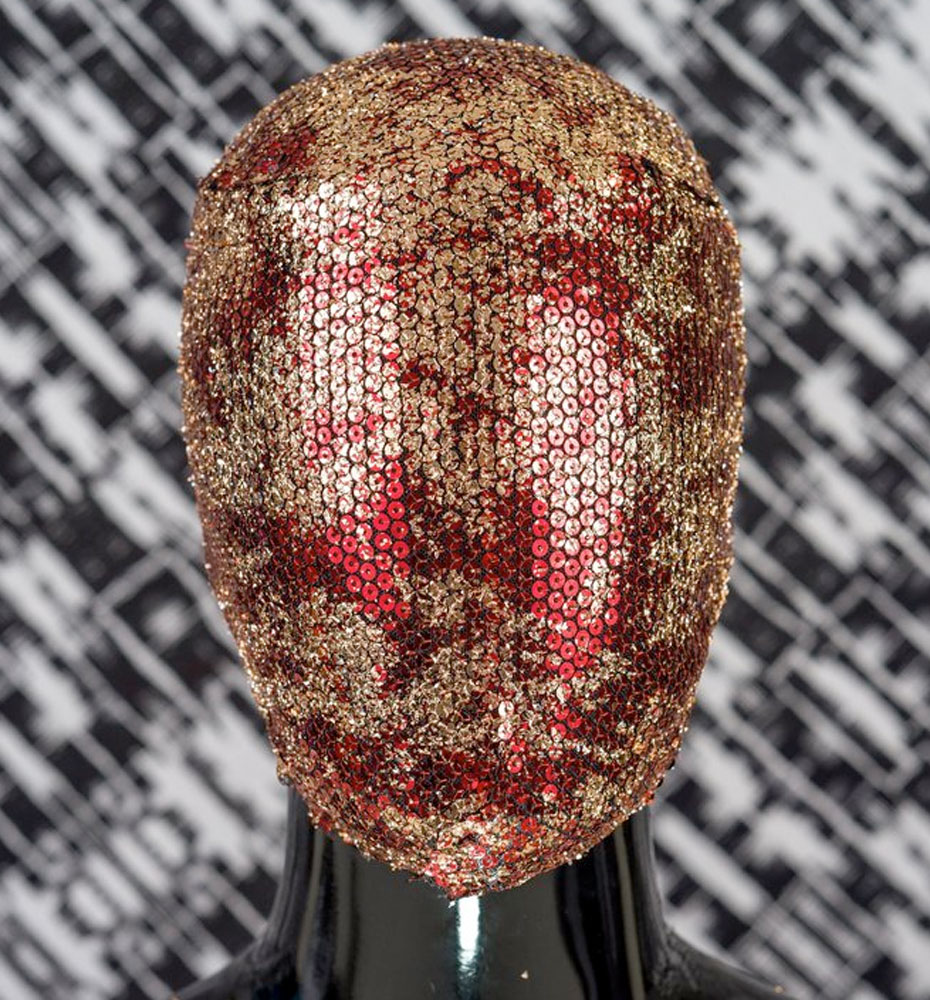 Cryptic 9 Gold Illusion Full Face Lace Mask Delicious Boutique