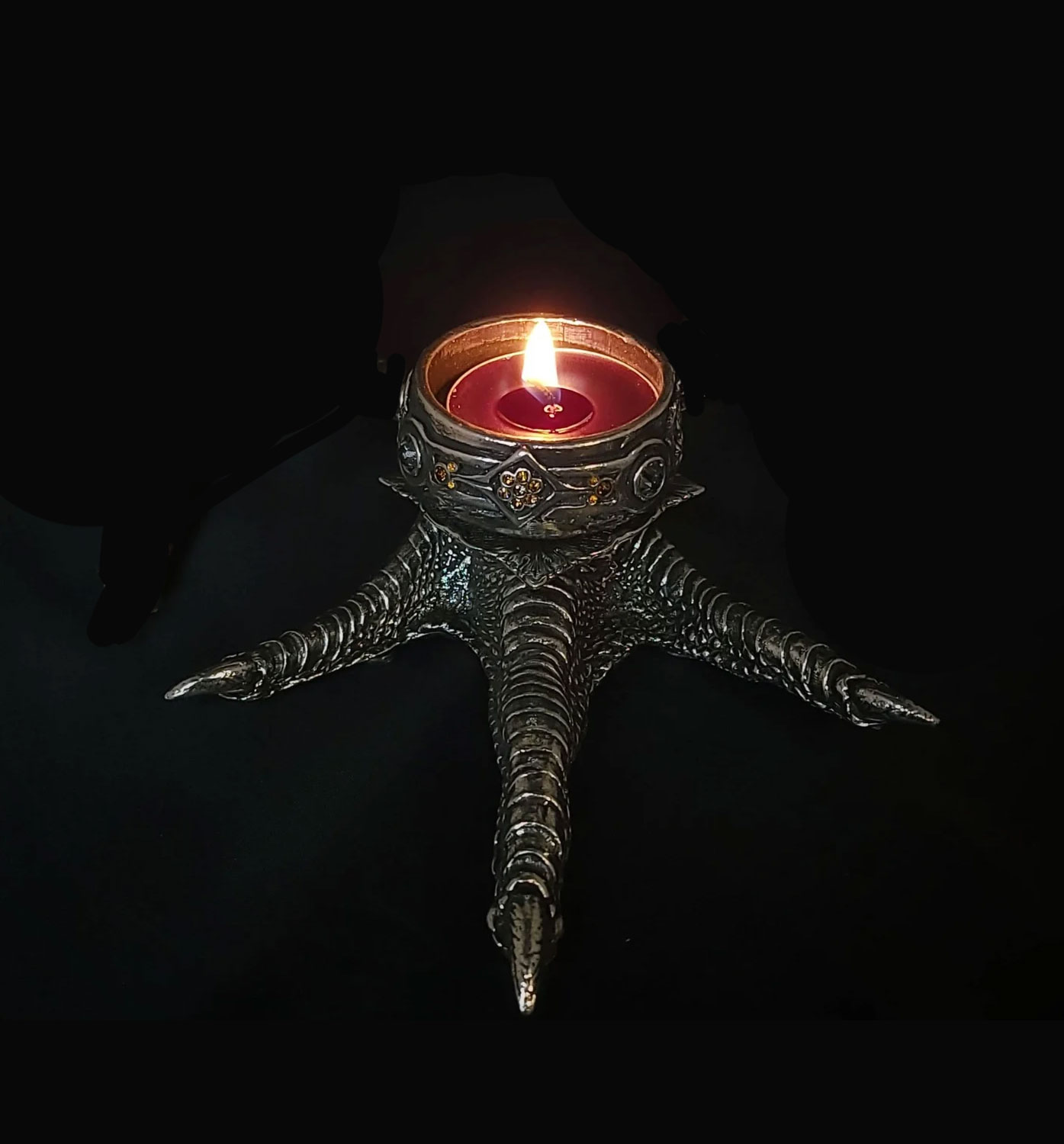 Turkey Foot Votive Holder