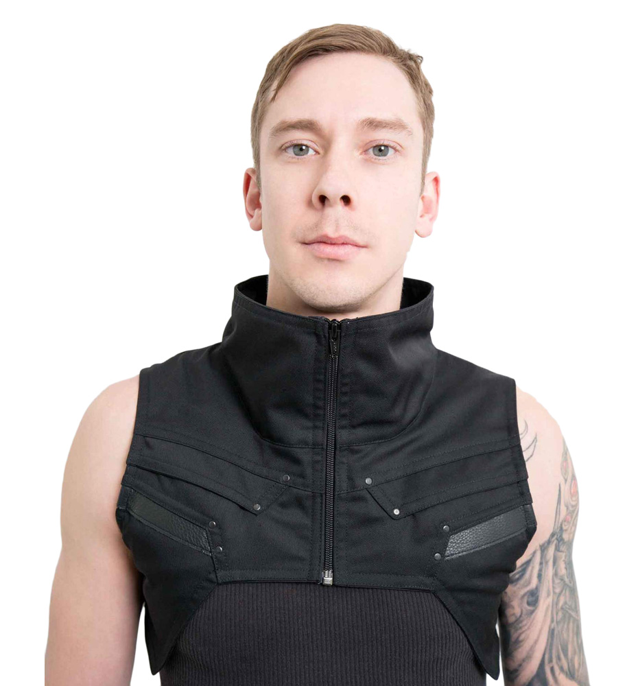 Crisiswear Sector Vest w/ Leather Delicious Boutique