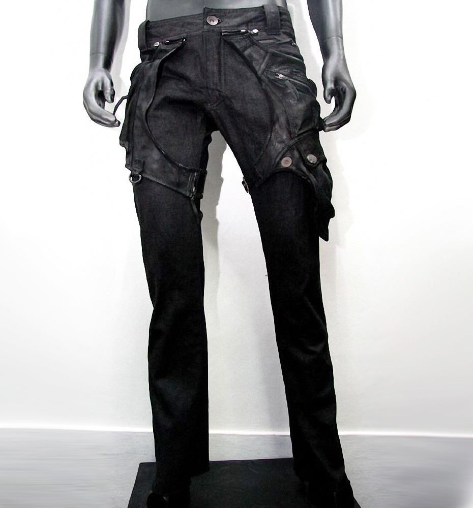 P-Denim Cargo Jeans