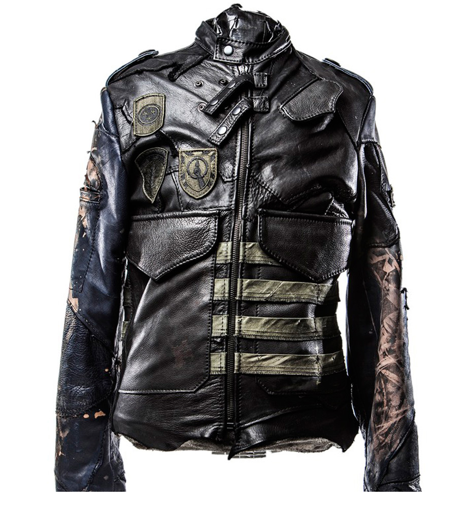 Junker Designs Leather Officers Jacket : Delicious Boutique