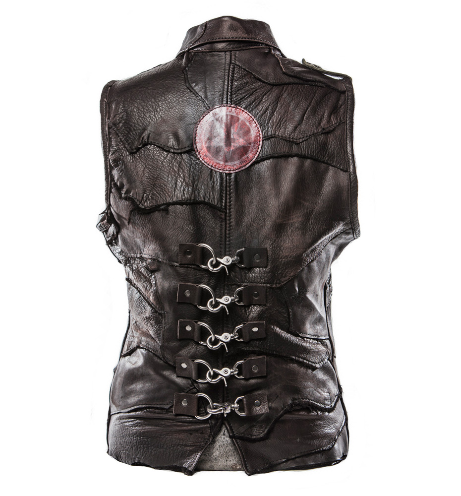 Special JUNKER DESIGN Leather RidersVest 【公式通販】