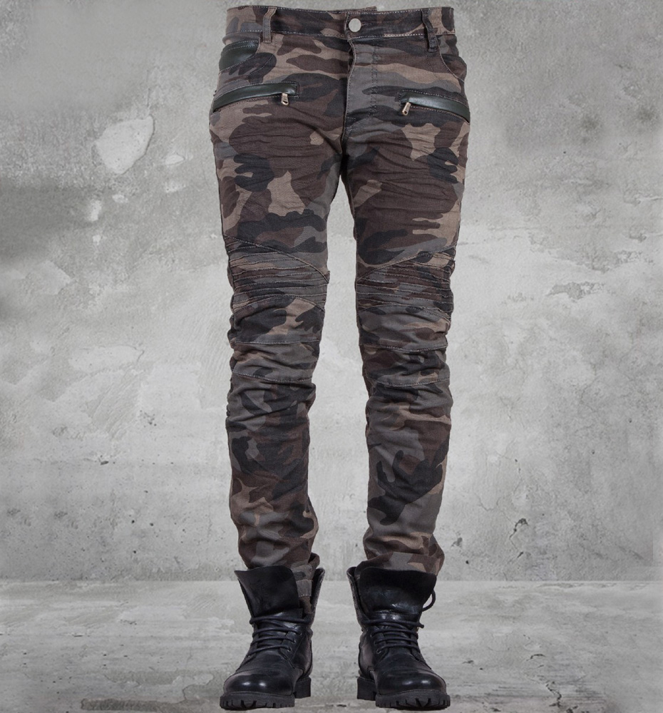 Army Moto Pants