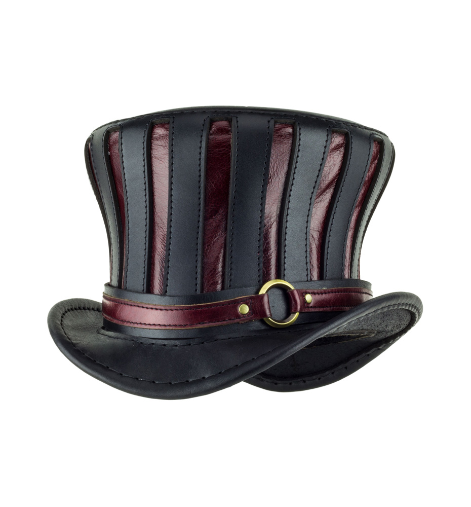 Subverse Mad Hatter Hat - Black/Red : Delicious Boutique