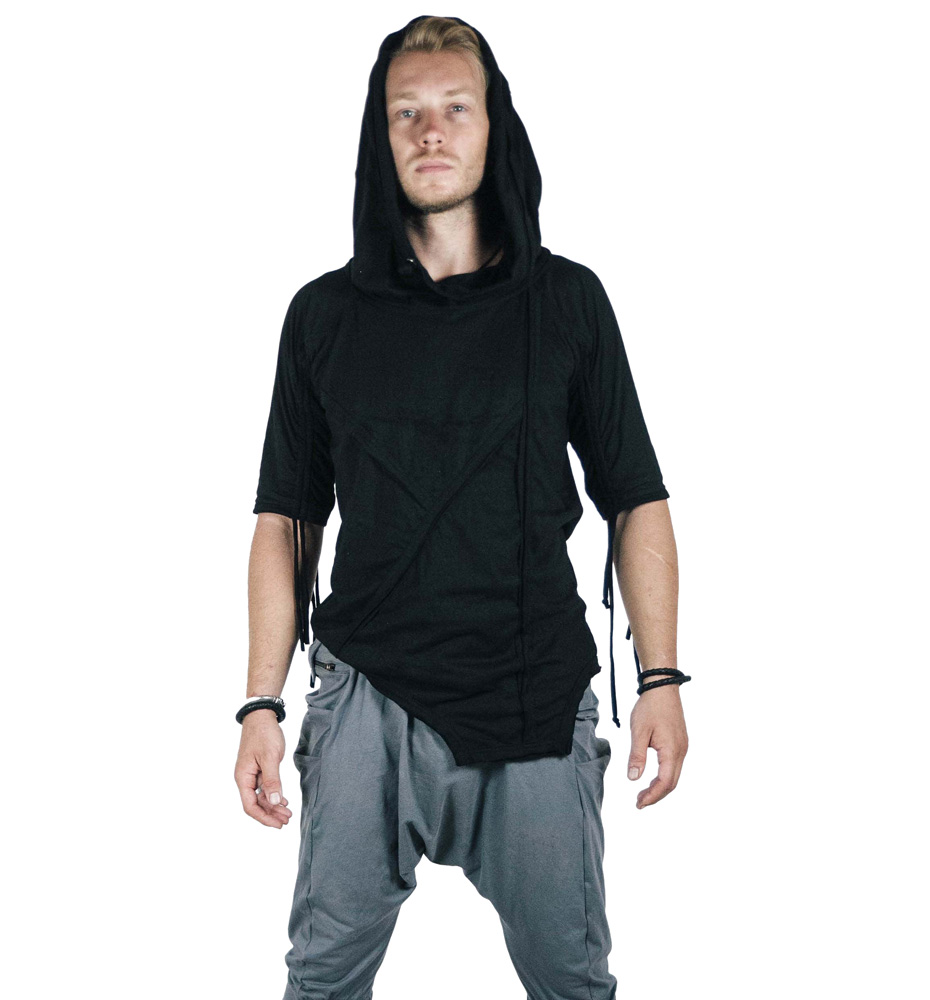 asymmetrical hoodie