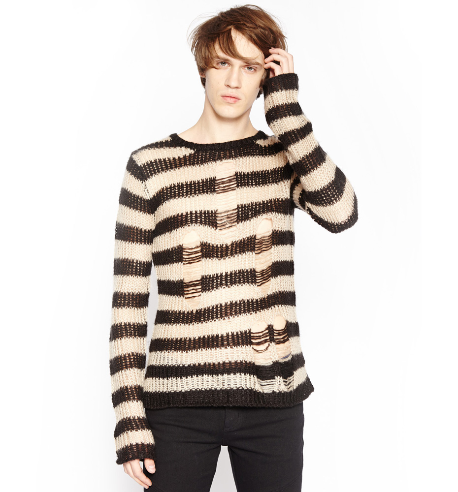 Tripp NYC Unisex Rag Stripe Sweater Delicious Boutique