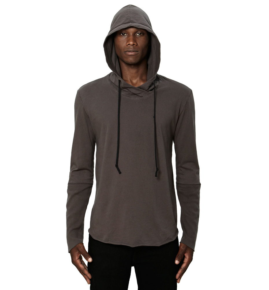 Uncommon Thrds Long Sleeve Curved Hem Hoodie : Delicious Boutique