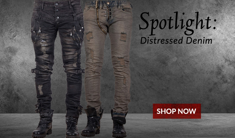 Shop Spotlighted Distressed Denim